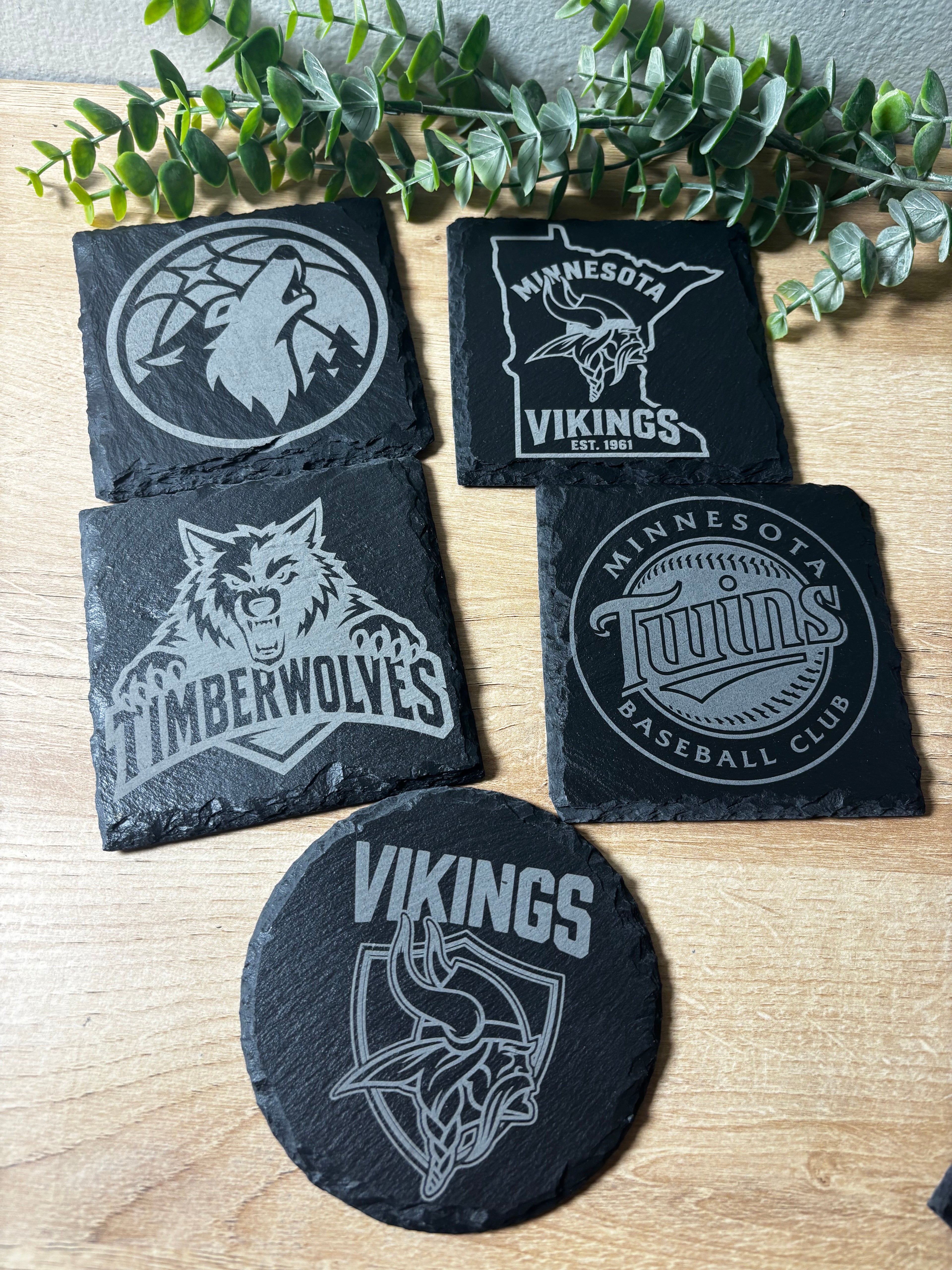 Custom Slate coasters
